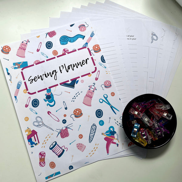 Crafty Sewing Planner PDF download