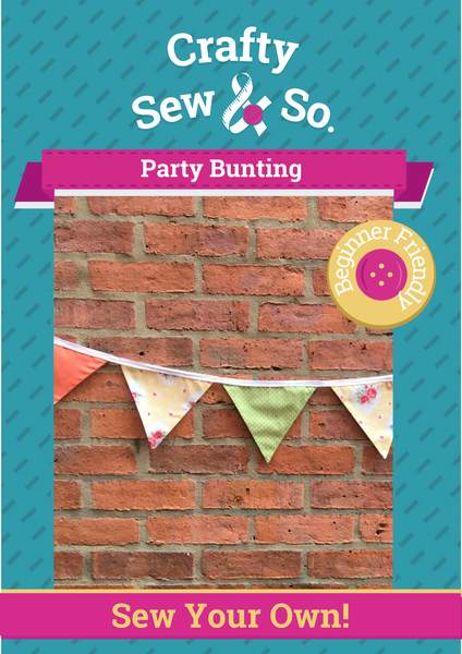 Crafty Sew & So Bunting PDF Sewing Pattern