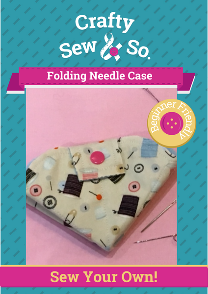 Origami Folding Heart Needle Case PDF Pattern