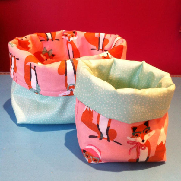 Crafty Sew & So Fabric Baskets PDF Sewing Pattern