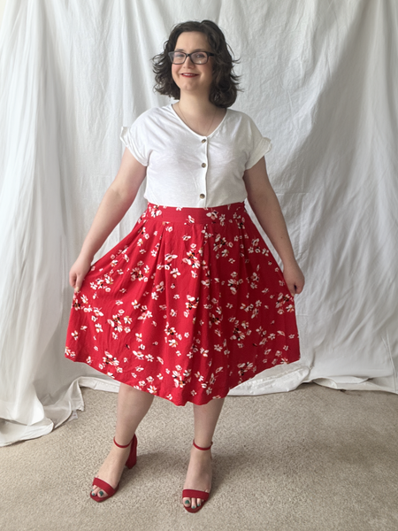 Crafty Sew And So Honeysuckle Skirt PDF Pattern