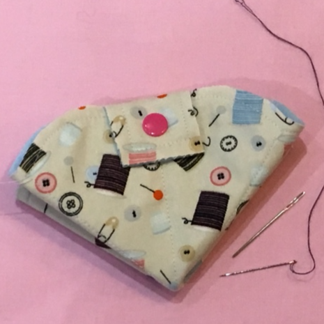 Origami Folding Heart Needle Case PDF Pattern