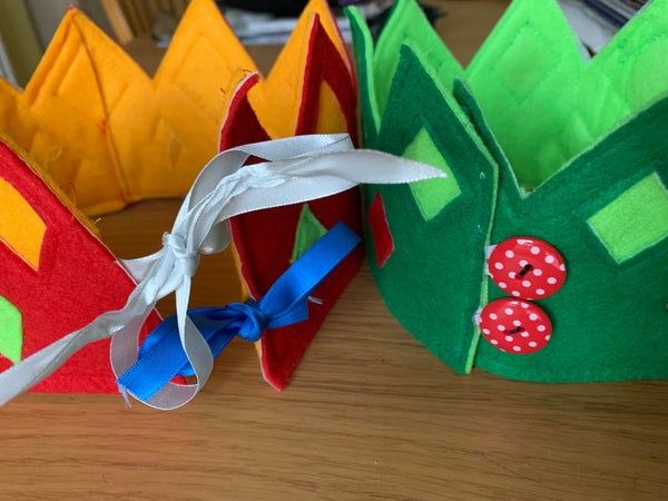 Crafty Sew & So Zero Waste Christmas Crowns PDF Template