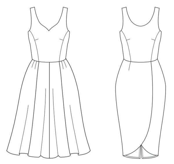 My Handmade Wardrobe Ready to Party Dress PDF Pattern