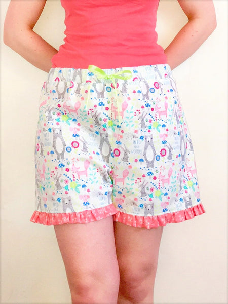 PJ Frill Shorts and Cami Top PDF Pattern Bundle