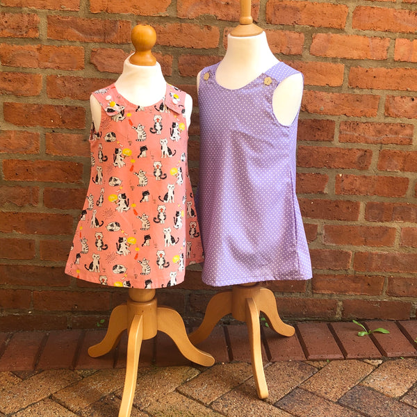 Crafty Sew & So Kids Pinny Dress PDF Pattern