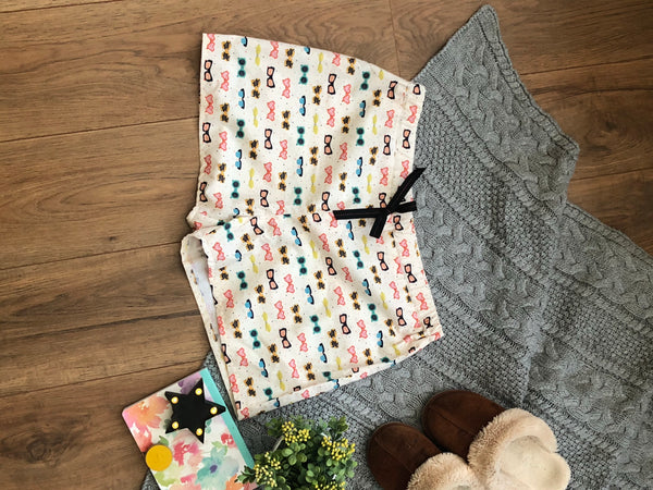 Crafty Sew & So Frill PJ Shorts PDF Pattern