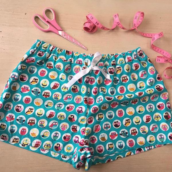 Crafty Sew & So Frill PJ Shorts PDF Pattern
