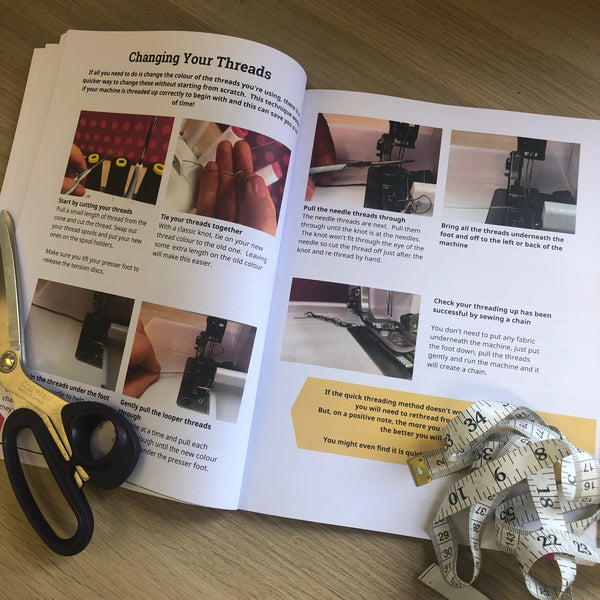'Learn to Love Your Overlocker' Paperback Book