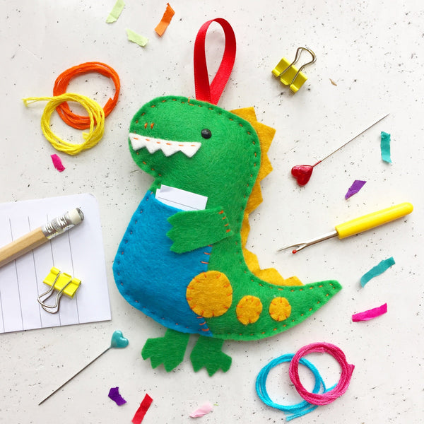 Dora Dinosaur Felt Sewing Kit