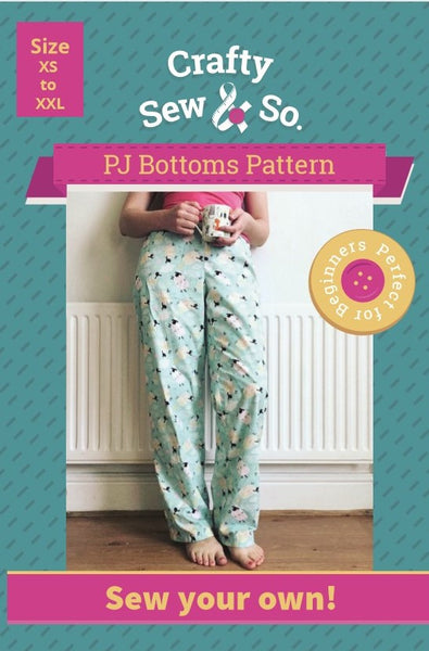 Crafty Sew & So Pyjama Bottoms and Shorts PDF Pack