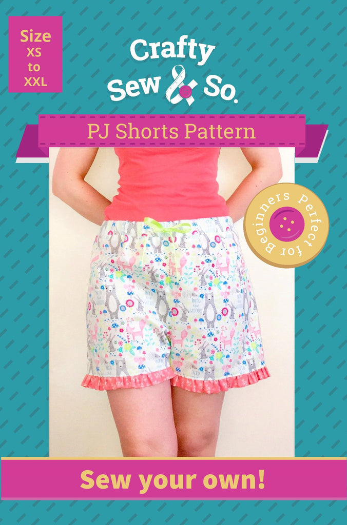 WeddingFavorites Pattern Pajama Shorts