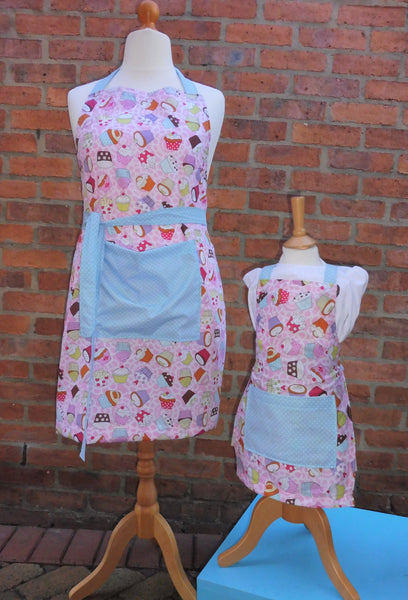 Crafty Sew & So Adults and Childrens Apron PDF Pattern