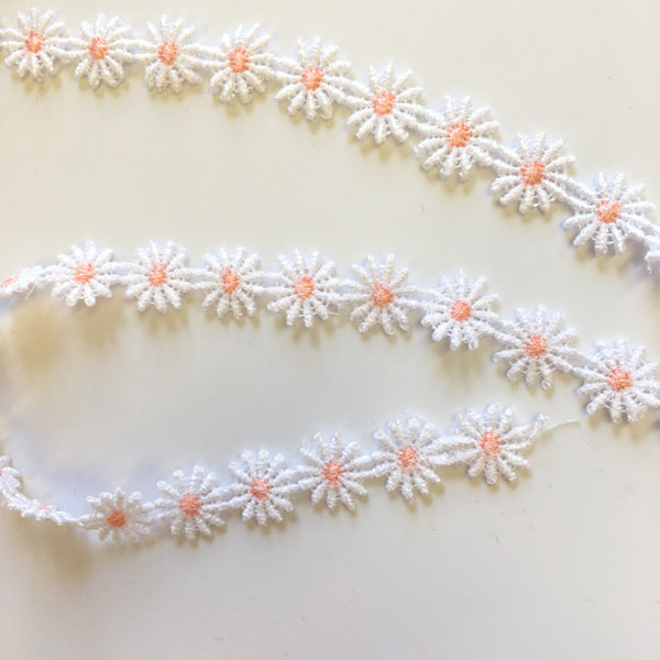 Daisy Embroidered Trim