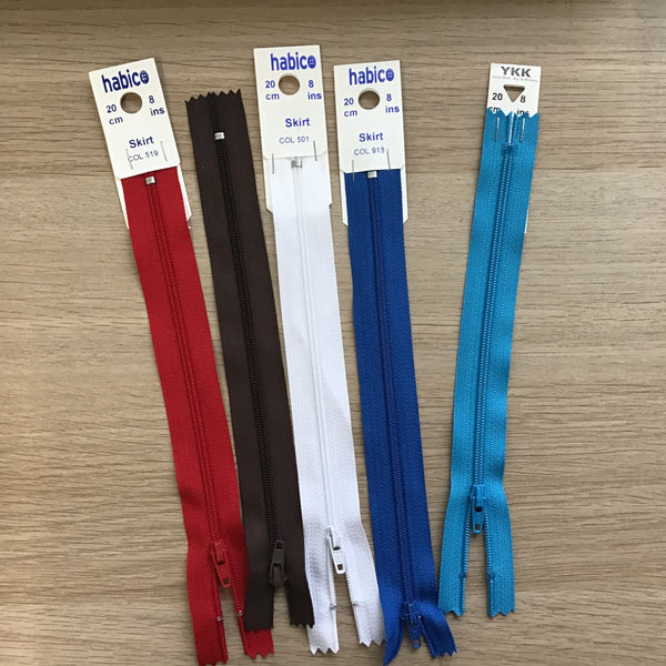 8" Zips